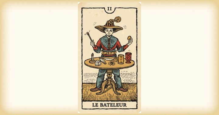 「魔術師」のカードの一例