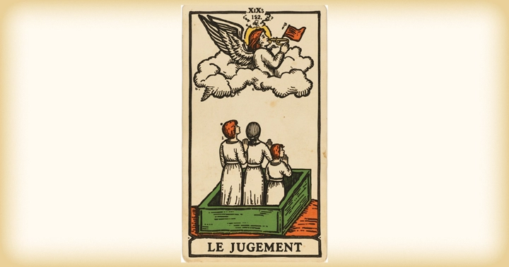 「審判」のカードの一例